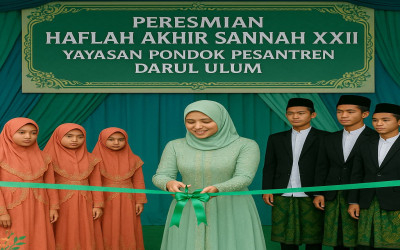 Peresmian Haflah Akhir Sannah XXII Yayasan Pondok Pesantren Darul Ulum