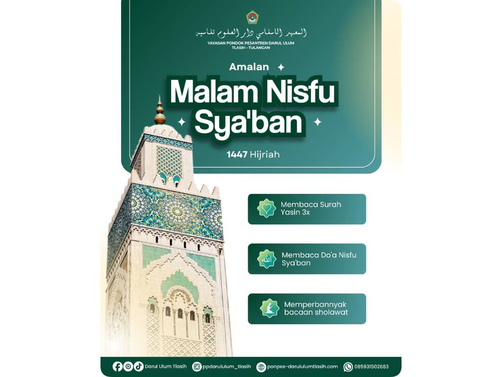 Malam Nisfu Sya’ban: Jemput Ampunan, Bersihkan Hati.